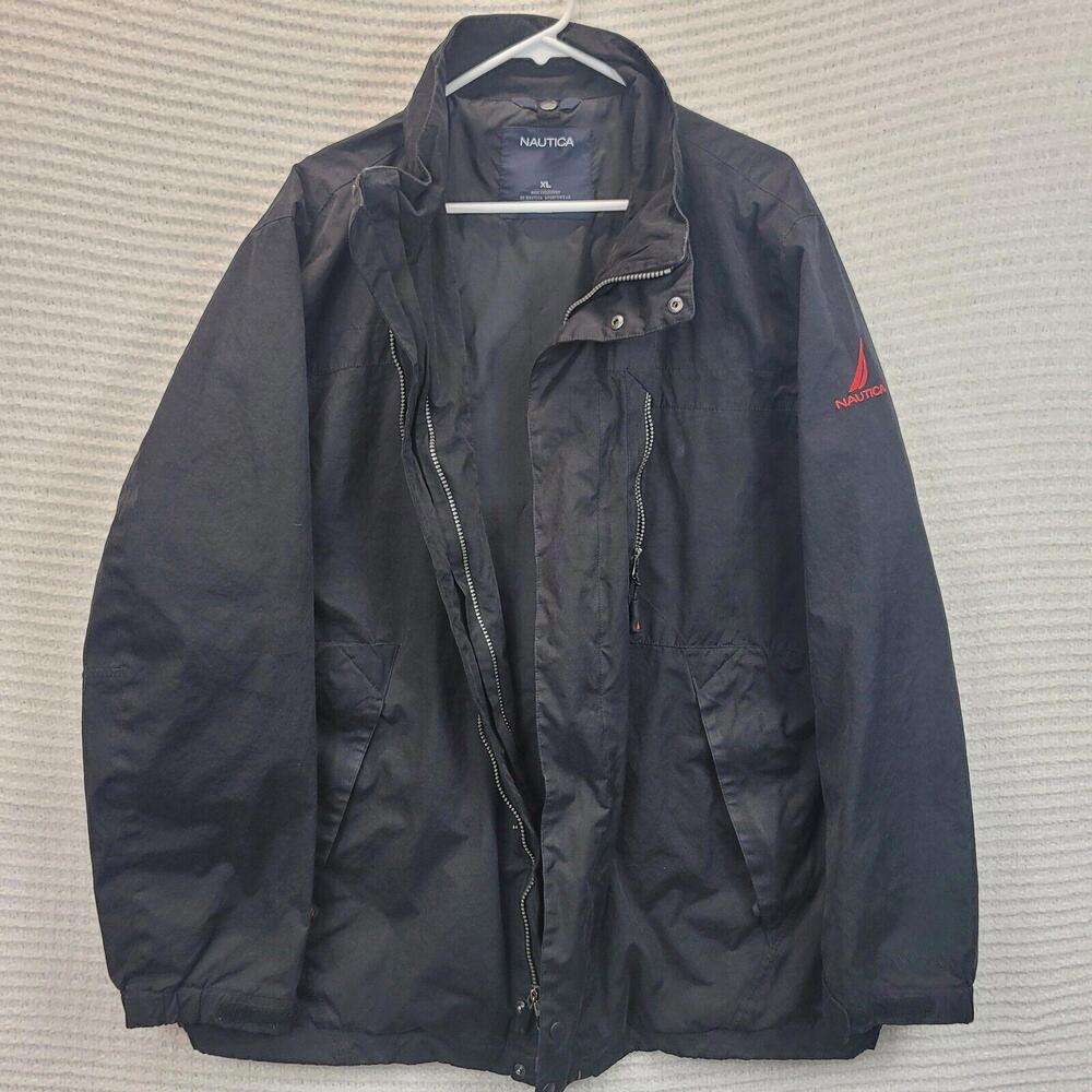 Nautica NX2000 Black Winter Jacket Men's Size XL Nautica Sportswear EUC
